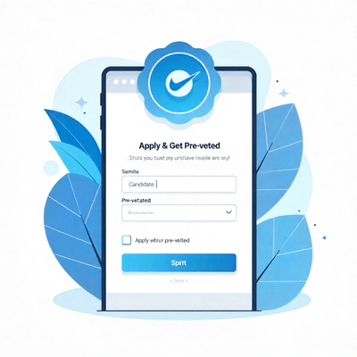 Apply & Get Pre-vetted